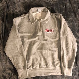 Vintage Roots Quarter Zip Sweater